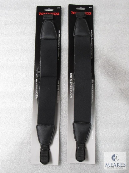 Two New Winchester Neoprene Comfort Carry Rifle Slings with Adjustable Length