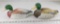 Lot of Two Porcelain Mallard Duck Decorations