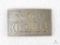Vintage Colt Revolvers Brass Belt Buckle