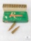 20 Rounds Remington .221 REM Fire Ball 50 Grain Soft Point Ammo in Vintage Box