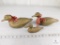 Lot of Three Brass Decorative Ducks