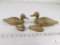 Lot of Four Brass Decorative Ducks