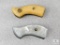 Lot of Two Smith and Wesson Revolver Acrylic Grips Appears to Fit Small J Frame