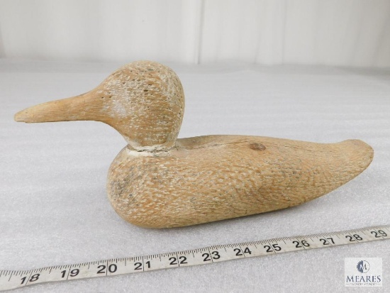 Vintage Hand Carved Duck Decoy Appears to be Driftwood