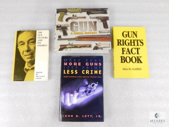 Lot of Four Assorted Gun Books