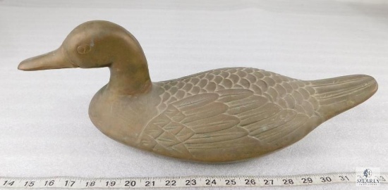 Vintage Brass Duck Decorative Figurine