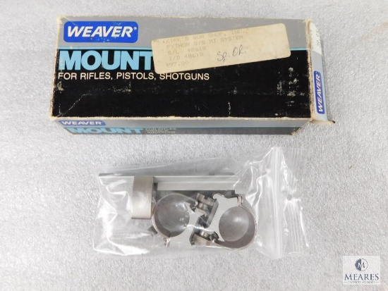 Colt Python Stainless Steel Weaver Mount Base System