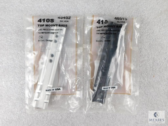 Lot of Two New Weaver Top Mount Bases for Thompson Center Encore and Omega
