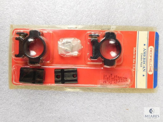 New Redfield American Combo Pack Scope Ring Set for Winchester 70 and Similar