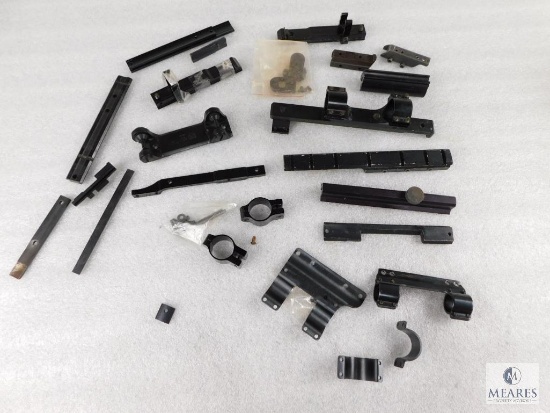 Large Lot of Assorted Scope Mount Bases
