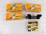 Lot of Three Holden Ironsighter Model 200 Scope Mounts and Tasco Base