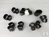 Lot of Five Pairs Assorted Scope Rings