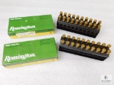 40 Rounds Remington .222 REM 50 Grain Soft Point Ammo