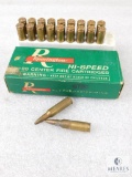 20 Rounds Remington .221 REM Fire Ball 50 Grain PTD Soft Point Ammo in Vintage Box