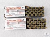 100 Rounds Winchester .22 WMR Magnum Jacketed Hollow Point 40 Grain Ammo