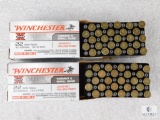 100 Rounds Winchester .22 WMR Magnum Jacketed Hollow Point 40 Grain Ammo