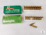 26 Rounds Remington .221 REM Fire Ball 50 Grain PTD Soft Point Ammo in Vintage Box