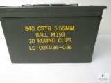 Metal Ammo Storage Can - Empty, 50 Cal Size