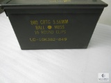 Metal Ammo Storage Can - Empty, 50 Cal Size