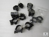 Lot of Seven Assorted Scope Ring Sets