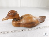 Hand Carved Wood Duck Decoy