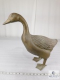 Large Brass Decorative Duck 17