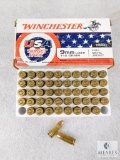 50 Rounds Winchester 9mm Luger 115 Grain FMJ Ammo