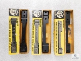 Lot of Three Tasco Precision Bridge Mount Bases #336, #865, #860