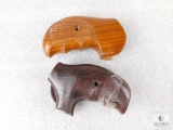 Lot of Two Wood Grips Appears to Fit Smith & Wesson J Frame Revolvers