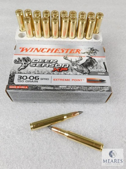 20 Rounds Winchester 30-06 SPRG 150 Grain