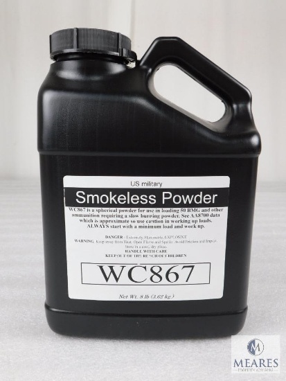 Eight Pound Jug of US Military Smokeless Powder