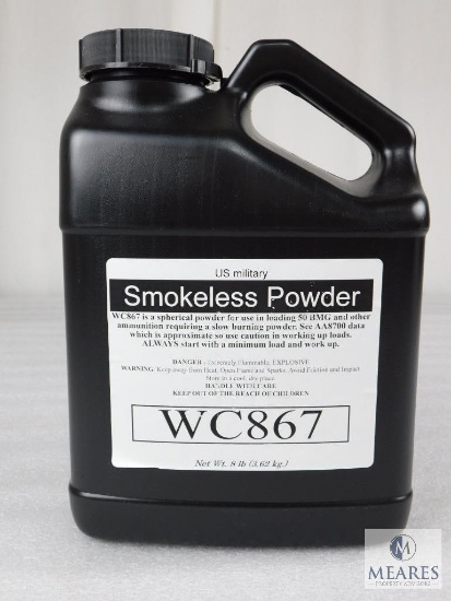 Eight Pound Jug of US Military Smokeless Powder