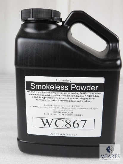 Eight Pound Jug of US Military Smokeless Powder