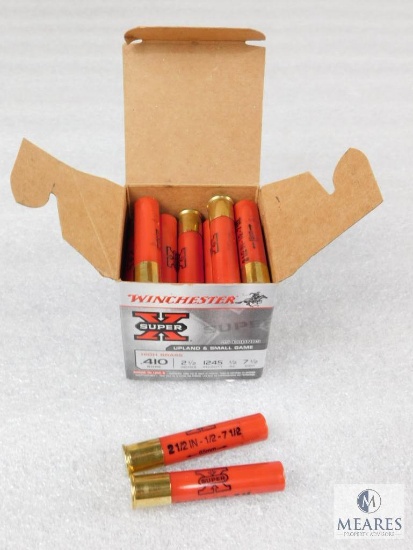 25 Rounds Winchester .410 Bore 2 1/2" 1245 Velocity