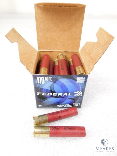 25 Rounds Federal .410 Bore 2 1/2" 1330 FPS