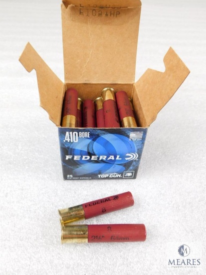 25 Rounds Federal .410 Bore 2 1/2" 1330 FPS