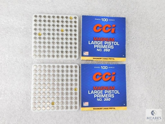 CCi 200 Large Pistol Primers No. 350 Magnum Large Pistol