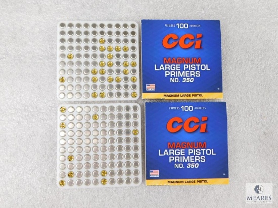 CCi 200 Large Pistol Primers No. 350 Magnum Large Pistol