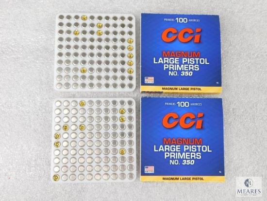 CCi 200 Large Pistol Primers No. 350 Magnum Large Pistol