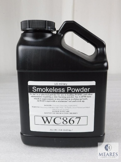 Eight Pound Jug of US Military Smokeless Powder