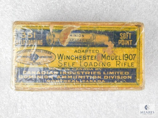50 Rounds Dominion Ammo 1907 Winchester Soft Point