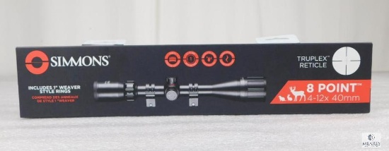 New Simmons 4-12x 40mm Scope Truplex Reticle