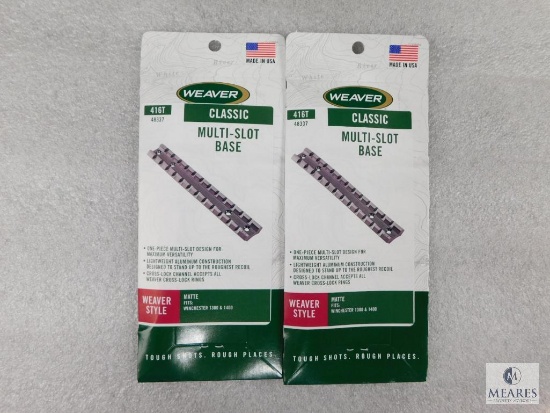 Two New Weaver Classic Multi Slot Bases