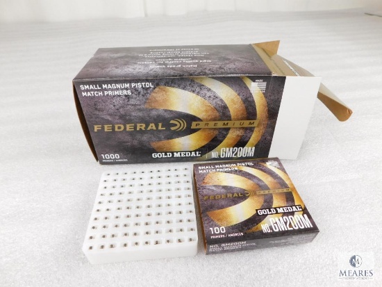 Federal Small Magnum Pistol Primers 1000
