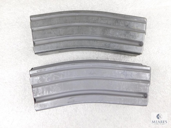 Two AR 15 30 Round Metal Magazines by Colt Mfg. Co.