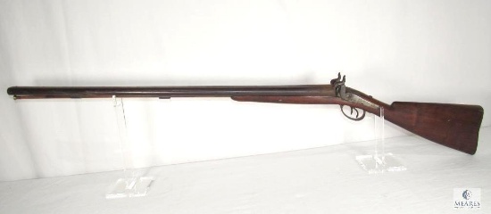 Double Barrel Percussion Shotgun Rabbit Ear Black Powder