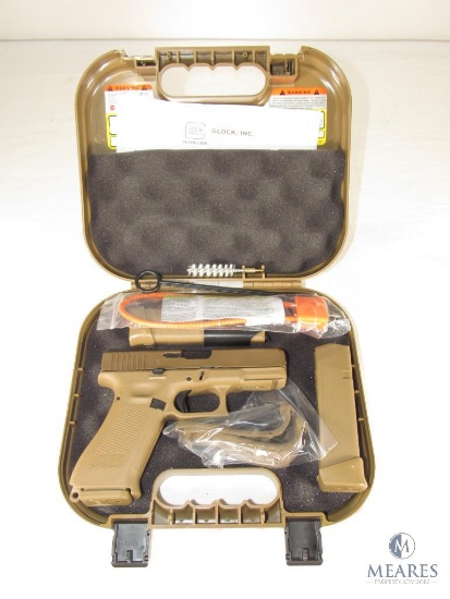 New Glock 19X Crossover 9mm Semi-Auto Pistol in Coyote Tan