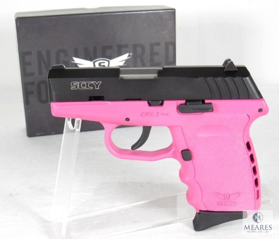 New SCCY CPX-2 9mm Luger Semi-Auto Compact Pistol
