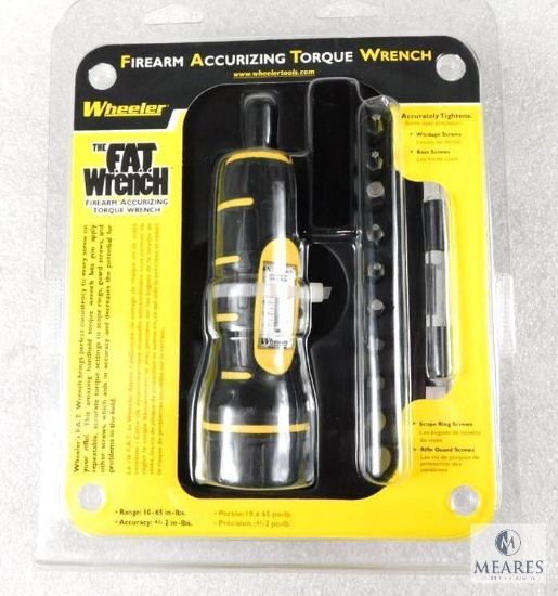 New Wheeler "The Fat Wrench" Firearm Accurizing Torque Wrench