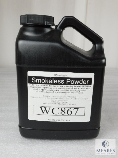 Eight Pound Jug of US Military Smokeless Powder